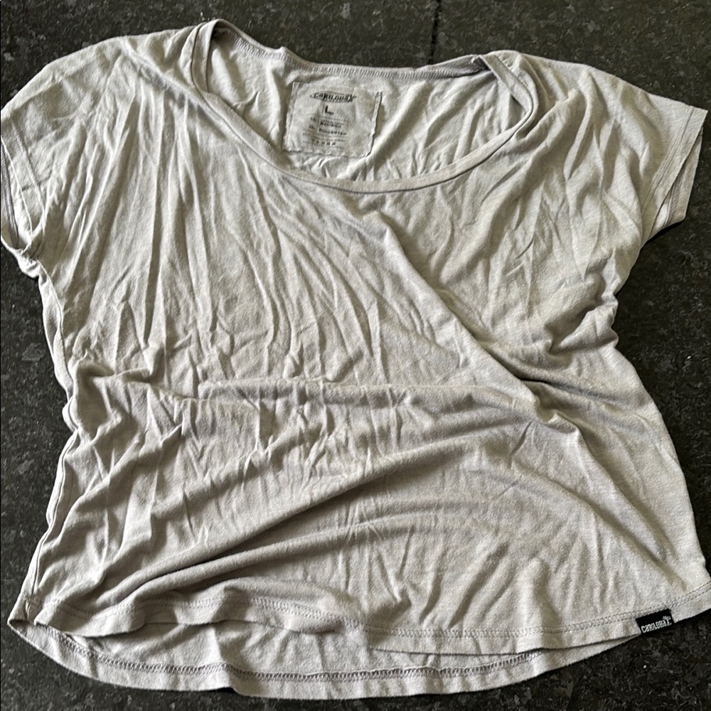 Cariloha Gray Short Sleeve T-Shirt